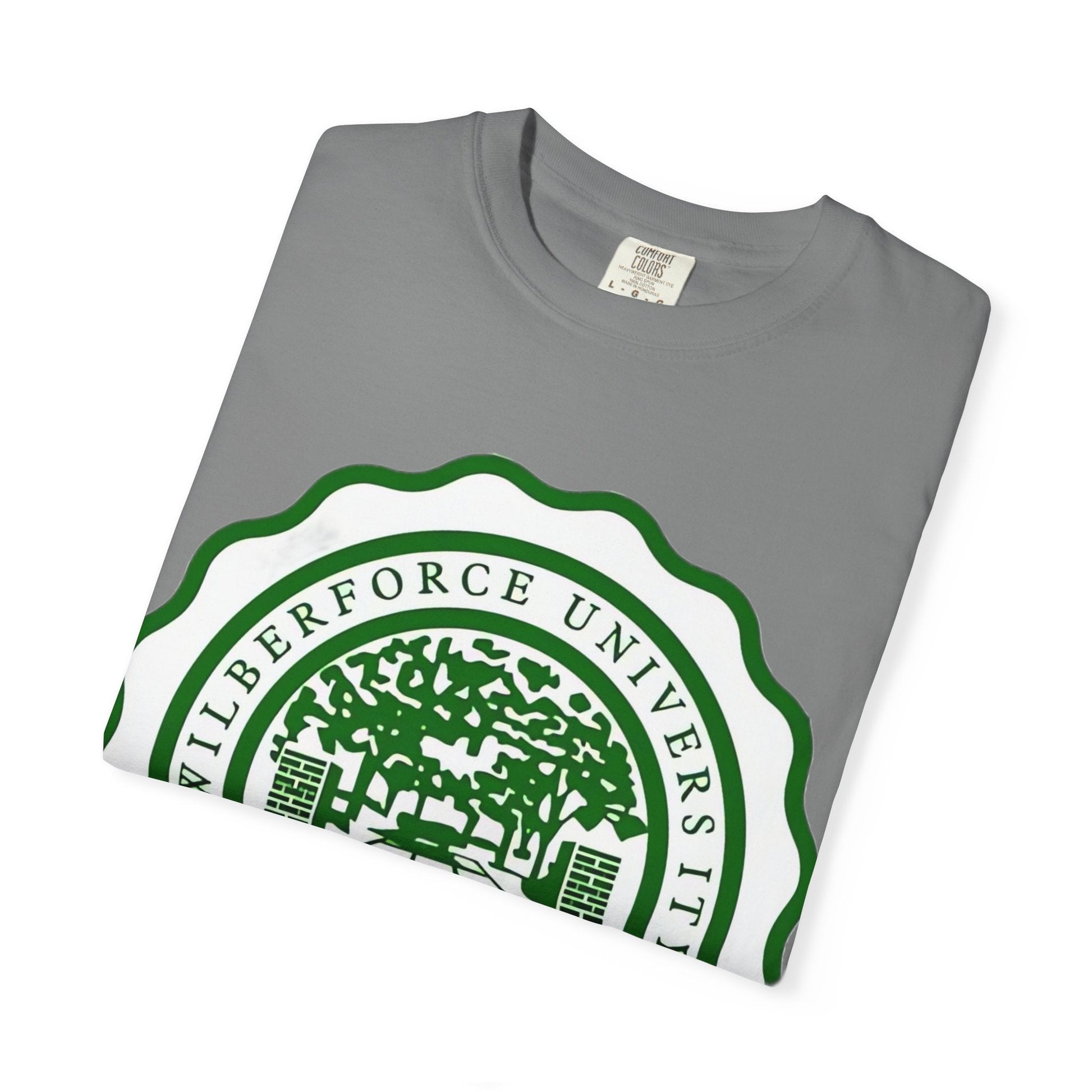 Wilberforce University Seal T‑Shirt — Classic Collegiate Crest Tee - Lasercraft Design
